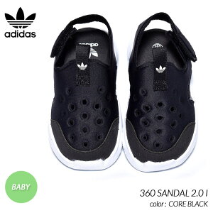 y15܂ł̂őIIzadidas 360 SANDAL 2.0 I hCORE BLACKh AfB_X T_ LbY xr[ Xj[J[ ( BABY KIDS V[Y C GW2593 )