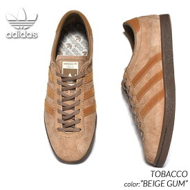 adidas ORIGINALS TOBACCO "BEIGE GUM" アディダス オリジナルス タバコ スニーカー ( ベージュ ブラウン 茶色 黒 BROWN メンズ GY7396 )