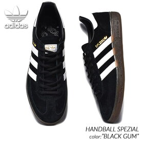 adidas HANDBALL SPEZIAL "BLACK GUM" アディダス ハンドボール スペツィアル スニーカー ( 黒 ブラック ガムソール メンズ DB3021 )