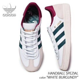 【お買い物マラソン期間限定クーポン発行中!!】adidas HANDBALL SPEZIAL "WHITE BURGUNDY" アディダス ハンドボール スペツィアル スニーカー ( 白 ホワイト 赤 レッド メンズ IF3742 )