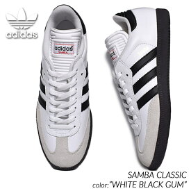 【楽天スーパーセール限定クーポン発行中!!】adidas SAMBA CLASSIC "WHITE BLACK GUM" アディダス サンバ クラシック スニーカー ( 白 ホワイト 黒 メンズ レディース ウィメンズ 772109 )