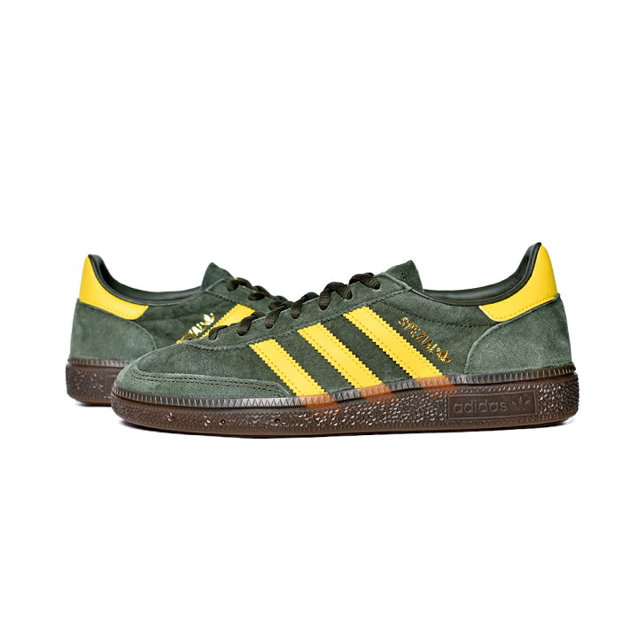 adidas sambas green and yellow