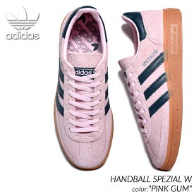 【お買い物マラソン限定クーポン配布中！！】adidas HANDBALL SPEZIAL W "PINK GUM" アディダス ハンドボール スペツィアル スニーカー ( ピンク 緑 グリーン スエード ローテク スぺチアル samba サンバ IF6561 )