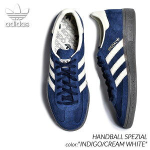 y15܂ł̂őIIzadidas HANDBALL SPEZIAL "INDIGO/CREAM WHITE" AfB_X nh{[ XycBA Xj[J[ (  lCr[  u[ zCg SAMBA Y fB[X EB