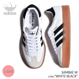 【お買い物マラソン限定クーポン配布中！！】adidas SAMBAE W "WHITE BLACK" アディダス サンベイ スニーカー ( SAMBA サンバ サンバエ 白 黒 ホワイト ブラック ローテク 厚底 レディース ウィメンズ JI1349 )