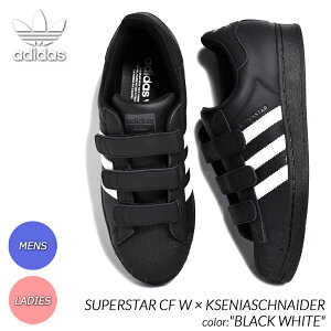 y}\N[|zzIIzadidas AfB_X X[p[X^[ Xj[J[ SUPERSTAR CF W × KSENIASCHNAIDER "BLACK WHITE" (  ubN  zCg R{ xN Y fB[X
