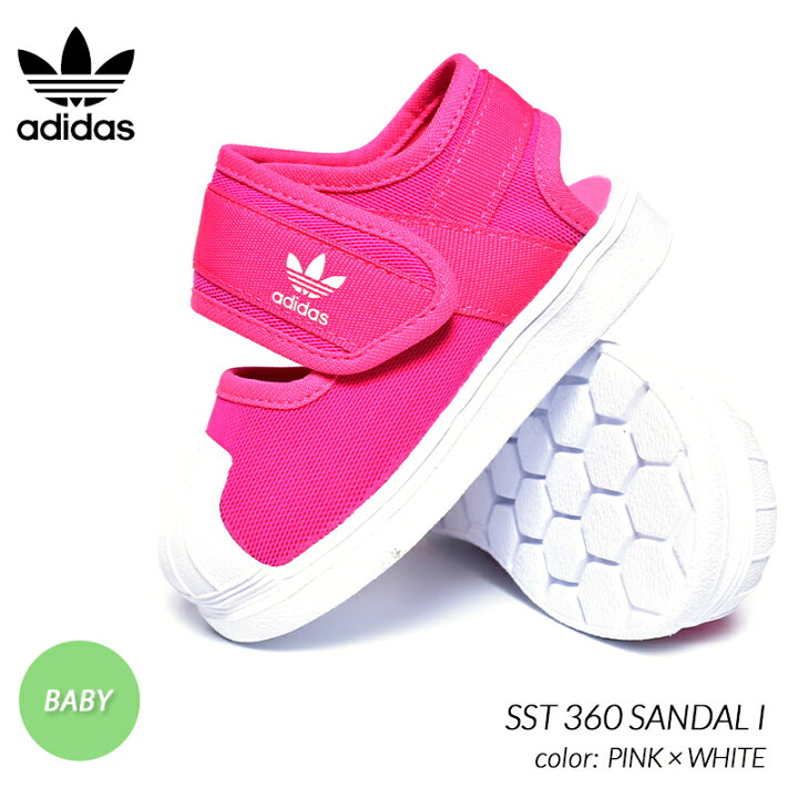 楽天市場 Adidas Sst 360 Sandal I Pink White アディダス キッズ ベビー サンダル スニーカー ピンク 白 ホワイト シューズ 靴 Eg5712 Precious Place
