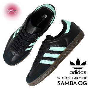 y}\N[|zzIIzadidas AfB_X To Xj[J[ SAMBA OG BLACK/CLEAR MINT (  ubN NA ~g Y fB[X EBY JR7109 )