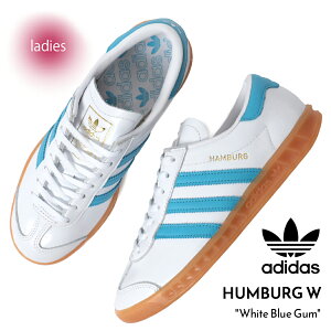 y15܂ł̂őIIzadidas AfB_X nuO Xj[J[ HUMBURG W White Blue Gum (   zCg u[ no[O fB[X EBY JI2625 )