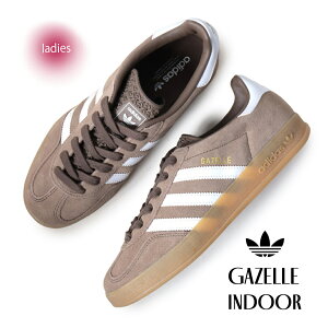 y15܂ł̂őIIzadidas AfB_X K[ Xj[J[ GAZELLE INDOOR EARTH STRATA/CLOUD WHITE/GOLD METALLIC ( x[W Kbc[  Y fB[X JQ0175 )