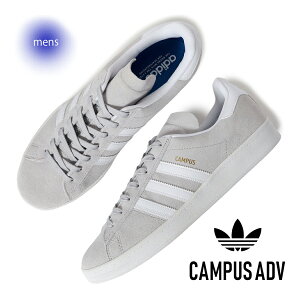 【15時までのご注文で即日発送!!】adidas アディダス キャンパス ADV スニーカー CAMPUS GREY/WHITE ( グレー 灰色 メンズ レディース スウェード スケート SKATE JP8541 )