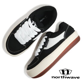 【1000円OFFクーポン発行中!!】NORTHWAVE ノースウェーブ エスプレッソ キャンバス スニーカー ESPRESSO CANVAS BLACK/WHITE ( ブラック 黒 厚底 メンズ レディース NW004BLW )