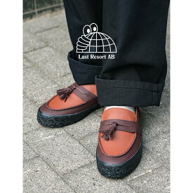 【15時までのご注文で即日発送！！】LAST RESORT AB ラストリゾート エービー VM005 ローファー スニーカー LEATHER BROWN STONE SEQUOIA ( ブラウン メンズ レディース VM005BSS )