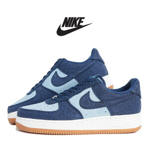 �y15���܂ł̂������ő��������I�I�zNIKE �i�C�L �G�A�t�H�[�X 1 �X�j�[�J�[ AIR FORCE 1 07 LV8 DENIM NAVY WORN BLUE ( �f�j�� �K���\�[�� AF1 �����Y ���f�B�[�X IR0951-400 )
