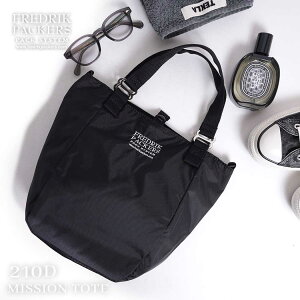 �y�|�C���g10�{�I�I�zFREDRIK PACKERS �t���h���b�N�p�b�J�[�Y �}�U�[�Y �g�[�g �o�b�O 210D MISSION TOTE BLACK ( �u���b�N �� �� �j�����p �����Y ���f�B�[�X ��e�� 2WAY �i�C���� �y�� FP21-TT02 )
