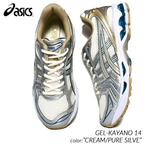 asics GEL-KAYANO 14 "CREAM/PURE SILVER" AVbNX Q Jm Xj[J[ (  N[ Y fB[X EBY 1201A019-105 )