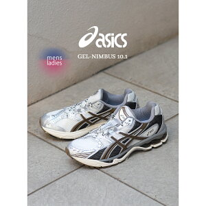 y15܂ł̂őIIzasics AVbNX Q joX Xj[J[ GEL-NIMBUS 10.1 CREAM/PURE SILVER ( Vo[  ebN jO Y fB[X 1203A543-107 )