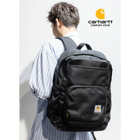 【イーグルス感謝祭限定クーポン配布中！！】CARHARTT カーハート リュック バックパック バッグ 23L LAPTOP BACK PACK BLACK ( ブラック 黒 鞄 PC収納 通勤 通学 アウトドア 旅行 メンズ レディース CB0275BLK )