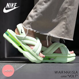 【お買い物マラソン期間限定クーポン発行中!!】NIKE W AIR MAX ISLA "VOLT" ナイキ ウィメンズ エアマックス アイラ サンダル ( koko ココ SANDAL 厚底 緑 グリーン 黄緑 レディース ウィメンズ FJ5929-700 )