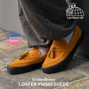 y1000~OFFN[|zzIzLAST RESORT AB Xg][g [t@[ Xj[J[ LOAFER VM005 SUEDE "GOLDENBROWN" ( XP[g SKATE F x[W XG[h Y fB[X )