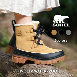 �y���������}���\������N�[�|���z�z��!!�zSOREL �\���� �e�B�{��5 �u�[�c TIVOLI V WATERPROOF BLACK/FAWN QUARRY/GRILL CURRY/BLACK TAWNY BUFF VELVET TAN ( �������K�i ���f�B�[�X NL5113-010 NL5113-052 NL5113-373 )