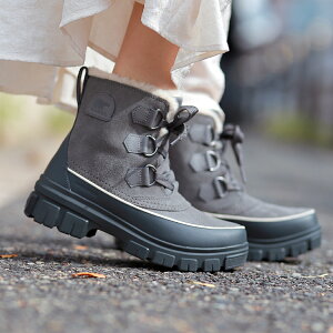 �y15���܂ł̂������ő��������I�I�zSOREL �\���� �e�B�{��5 �u�[�c TIVOLI V WATERPROOF "BLACK/FAWN" "QUARRY/GRILL" "CURRY/BLACK" "TAWNY BUFF VELVET TAN" ( �������K�i ���f�B�[�X NL5113-010 NL5113-052 NL5113-373 )