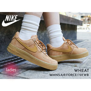 y15܂ł̂őIIzNIKE iCL EBY GAtH[X Xj[J[ WMNS AIR FORCE 1 '07 WB "WHEAT" ( F uE EB[g fB[X FZ7372-200 )