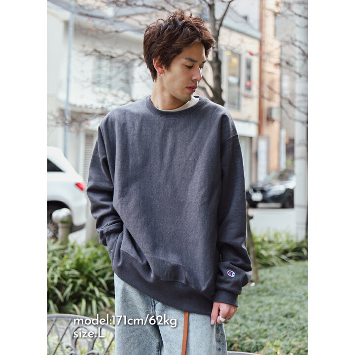 楽天市場】日本未発売 Champion REVERSE WEAVE CREW SWEAT 