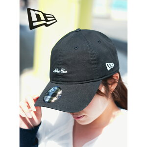 �y15���܂ł̂������ő��������I�I�zNEW ERA �j���[�G�� 9TWENTY SCRIPT LOGO WASHED CAP �X�N���v�g ���S �E�H�b�V���h �R�b�g�� �x�[�X�{�[�� �L���b�v �X�q BLACK ( �� �����Y ���f�B�[�X 920 14525129 )