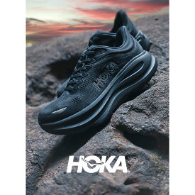 【お買い物マラソン限定クーポン配布中！！】HOKA ONE ONE ホカオネオネ ボンダイ ランニング スニーカー BONDI 9 BLACK ( 黒 ブラック メンズ レディース ウィメンズ 1162011 BBLC )