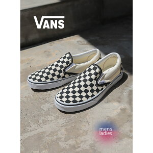 y15܂ł̂őIIzVANS CLASSIC SLIP-ON "Black Checkerboard" oY NVbN Xb| Xj[J[ ( @Y  ubN Y fB[X Ki VN000EYEBWW )