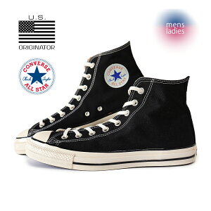 y10%{I15܂ł̂őIIzCONVERSE ALL STAR US HI "BLACK" Ro[X I[X^[ nC Xj[J[ ( Ki CT70  ubN ubN Y fB[X EBY 