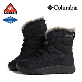 【15時までのご注文で即日発送！！】Columbia コロンビア ブーツ BOOTS MINX SHORTY 4 WIDE BLACK TITANIUM ミンクス ショーティー フォー ワイド ( アウトドア 防寒 メンズ レディース オムニヒート BK0926-010BLK )