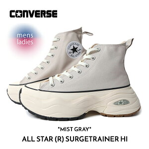 y|Cg10{IX[p[SALEԒGg[K{IzCONVERSE Ro[X I[X^[ T[Wg[i[ nC Xj[J[ ALL STAR (R) SURGETRAINER HI MIST GRAY ( O[ 31313901 )