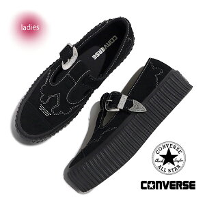 y15܂ł̂őIIzCONVERSE Ro[X [WF[ Xj[J[ I[X^[ tebh Xgbv ALL STAR LIFTED RIBTAPE T-STRAP WT OX BLACK ( fB[X  31315840 )