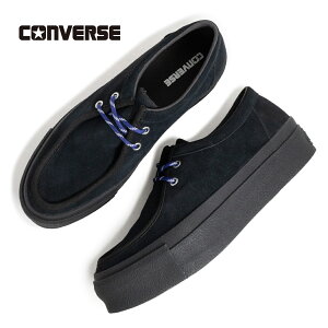 P10{y15܂ł̂őIIzCONVERSE Ro[X JV Xj[J[ I[X^[ tebh ALL STAR LIFTED CREPETAPE MOCCASIN OX BLACK ( Y fB[X 31316421 )