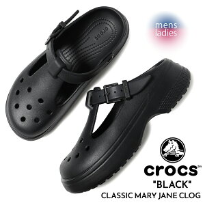 crocs NbNX NVbN NbV NbO [WF[ T_ CLASSIC MARY JANE CLOG BLACK ( XCh   Ki 210581-001 )