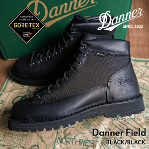 y15܂ł̂őIIzDANNER _i[ _i[tB[h u[c Danner Field GORE-TEX BLACK/BLACK (  ubN U[ SAebNX Ki 121003 )