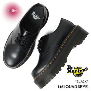 y}\N[|zzIzDr.Martens hN^[}[` 3AC U[ V[Y u[c 1461 QUAD 3EYE BLACK (   ubN 25567001 )
