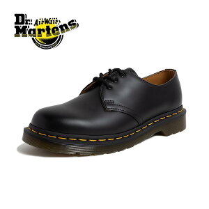 【お買い物マラソン限定クーポン配布中!!】DR.MARTENS ドクターマーチン 3アイ ギブソン レザー シューズ 1461 3EYE GIBSON SHOE MONO BLACK SMOOTH ( ブーツ 黒 ブラック メンズ 10085001 )