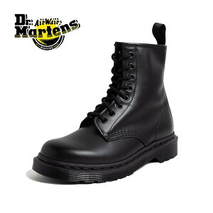 y15܂ł̂őIIzDr.Martens hN^[}[` z[ U[ V[Y u[c 1460 MONO 8HOLE BOOT SMOOTH BLACK (  ubN [XAbv 14353001 )