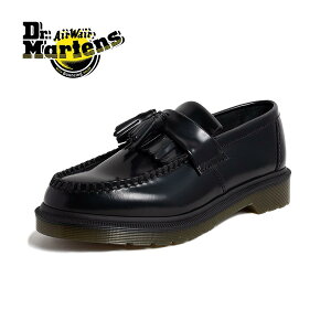 【15時までのご注文で即日発送!!】Dr.Martens ドクターマーチン アドリアン レザー ローファー シューズ ADRIAN BLACK ( 厚底 黒 タッセル ブラック レディース ウィメンズ 14573001 )