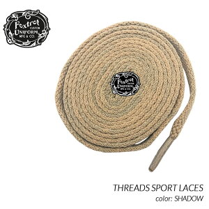 �y15���܂ł̂������ő��������I�I�zFoxtrot Uniform THREADS SPORT LACES SHADOW �t�H�b�N�X�g���b�g ���j�t�H�[�� �V���[���[�X �X�j�[�J�[ ( 120cm 170cm �x�[�W�� �C�R )