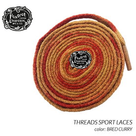 【楽天スーパーセール限定クーポン発行中!!】【ネコポス可】Foxtrot Uniform THREADS SPORT LACES BREDSCURRY フォックストロット ユニフォーム シューレース スニーカー ( 120cm 170cm ブレッド 靴紐 )