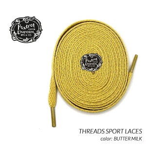 �y15���܂ł̂������ő��������I�I�zFoxtrot Uniform THREADS SPORT LACES BUTTER MILK �t�H�b�N�X�g���b�g ���j�t�H�[�� �V���[���[�X �X�j�[�J�[ ( 120cm 170cm �o�^�[ �C�R )