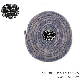 【楽天スーパーセール限定クーポン発行中!!】【ネコポス可】Foxtrot Uniform SB THREADS SPORT LACES KENTUCKY フォックストロット ユニフォーム シューレース スニーカー ( 130cm 170cm 紫 ケンタッキー 靴紐 )