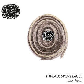 【楽天スーパーセール限定クーポン発行中!!】【ネコポス可】Foxtrot Uniform THREADS SPORT LACES Husky フォックストロット ユニフォーム シューレース スニーカー ( 120cm 170cm ハスキー 靴紐 )