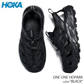 【お買い物マラソン限定クーポン配布中!!】HOKA ONE ONE HOPARA "BLACK" ホカオネオネ ホパラ サンダル ( 黒 ブラック スニーカー アウトドア 1123112 BCSTL )