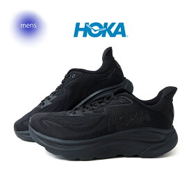 【お買い物マラソン限定クーポン配布中！！】HOKA ONE ONE ホカ オネオネ クリフトン ランニング スニーカー CLIFTON 10 WIDE BLACK ( 黒 ブラック メンズ レディース 1162032 BBLC )