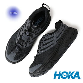 【15時までのご注文で即日発送！！】HOKA ONE ONE ホカ オネオネ スティンソン エボ スニーカー ONE ONE STINSON EVO OG BLACK ( 厚底 ブラック 黒 メンズ 快適 クッション性 1166450-BBLC )
